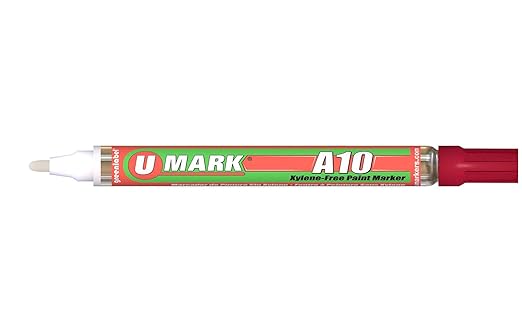 U-MARK A10 – MARCADOR DE PINTURA ROJO