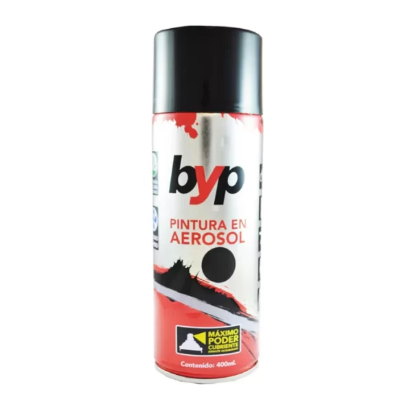 BYP – AEROSOL NEGRO MATE