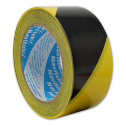 CINTA NAVITEK 755 – DELIMITADORA DE AREA 48mm x 33m AMARILLO-NEGRO