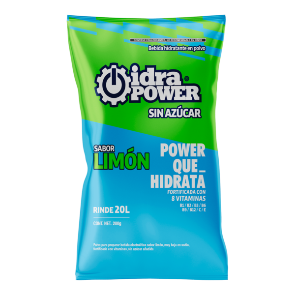 Idrapower Sabor Limon Sin Azucar