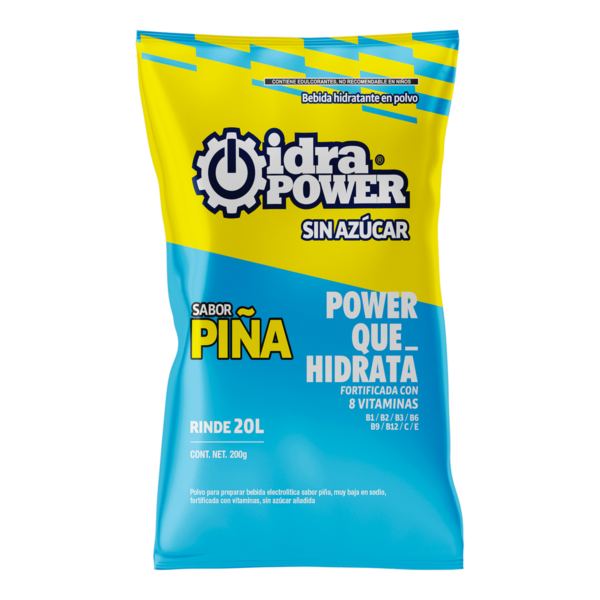 Idrapower Sabor Piña Sin Azucar