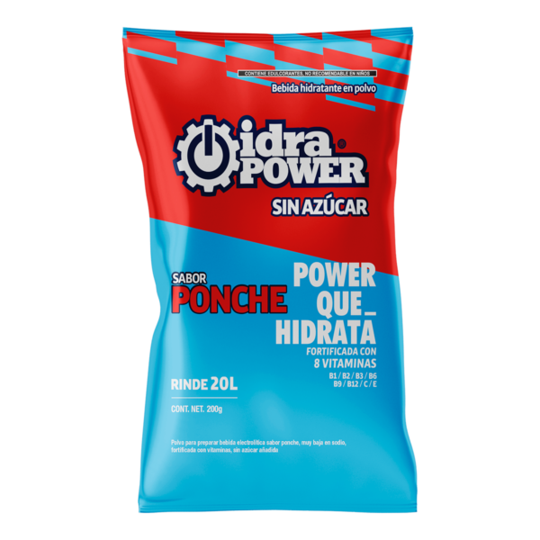 Idrapower Sabor Ponche Sin Azucar