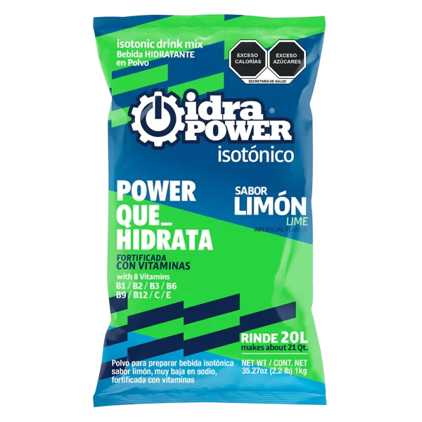 Idrapower Sabor Limon Con Azucar