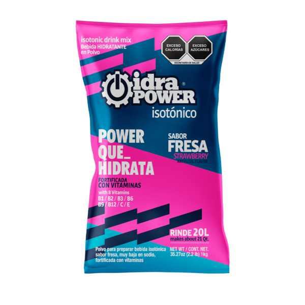 Idrapower Sabor Fresa Con Azucar