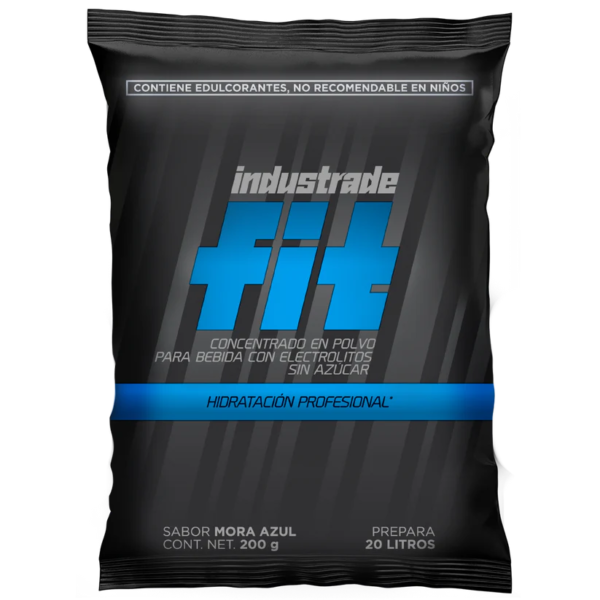 Industrade Fit Sabor Mora Azul Sin Azucar